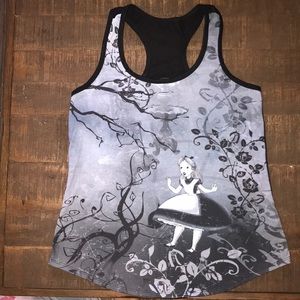 Alice and wonderland tank top